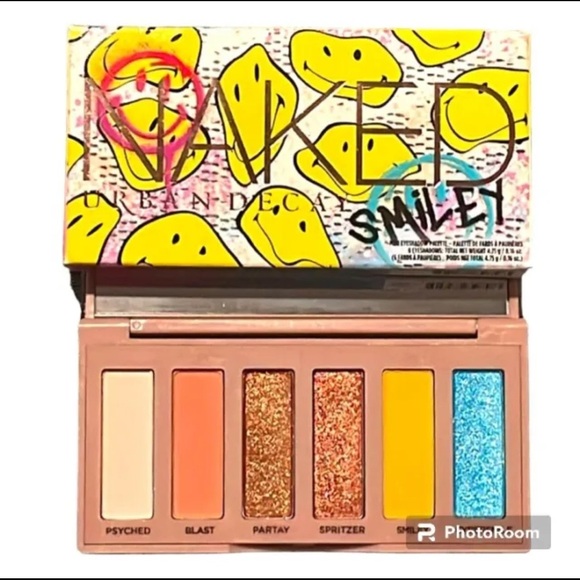 Exclusive Limited Edition Urban Decay SMILEY Mucho Happy Eyeshadow Pallet - Picture 2 of 12